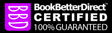 Book Better Direct Trustmark Certified Member 100% Guaranteed