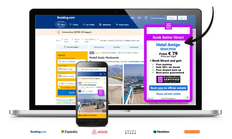 book better direct popup booking-com